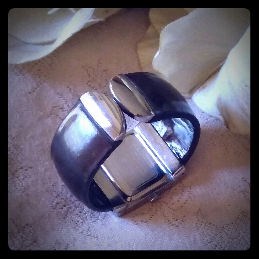 Vintage Denacci Rectangular Top Cuff Watch - image 4